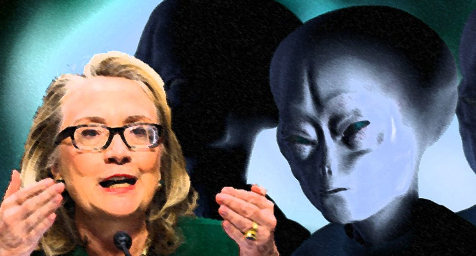 The vote is out there: UFO enthusiasts primed for a Hillary Clinton presidency