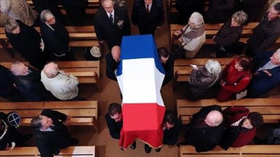 French soldier killed in World War I finally laid to rest