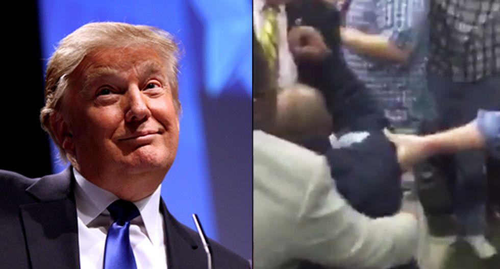 Donald Trump: Black protester at my rally was 'disgusting' and 'maybe he should have been roughed up'