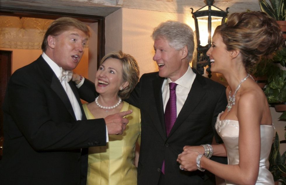 Democratic lawmaker says Trump could be a secret Clinton plant: Bill and Donald 'are buddies'
