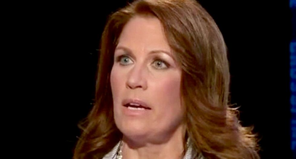 Michele Bachmann goes berserk: ‘I ask God’ to ‘take your iron rod’ and ‘smash the delusion that Joe Biden is our president’