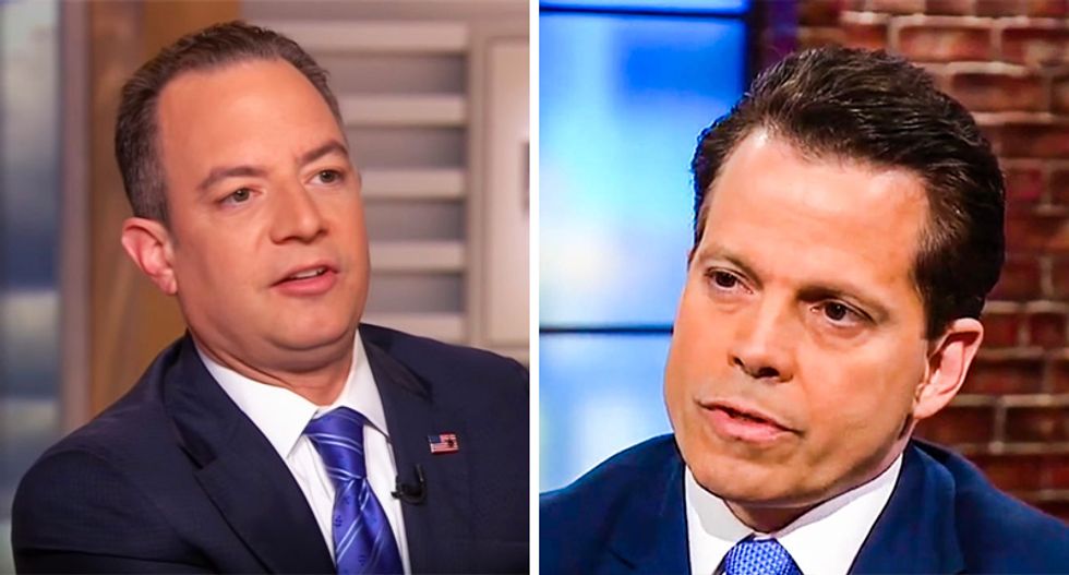 Chief of Staff Reince Priebus had no idea Trump was hiring Anthony Scaramucci to be the new communications head