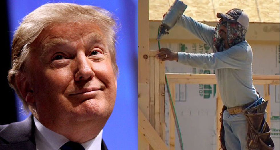 Trump wants to build a wall as Texas developers complain about shortage of Mexican laborers to build homes
