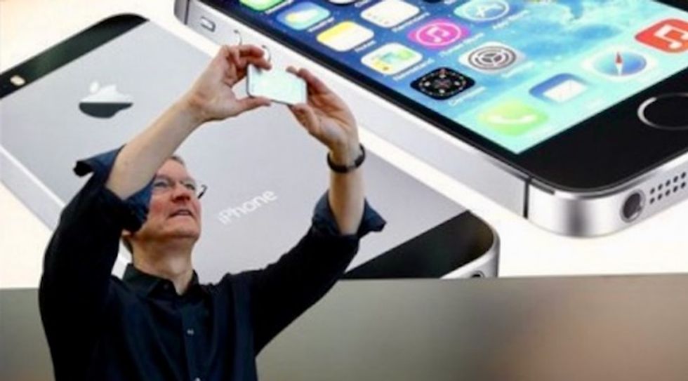 Apple supplier shares slide after Trump tells tech giant to make products in US