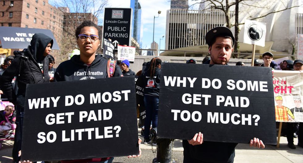 '$2.5 trillion theft': Study shows richest 1 percent of Americans have taken $50 trillion from bottom 90 percent in recent decades
