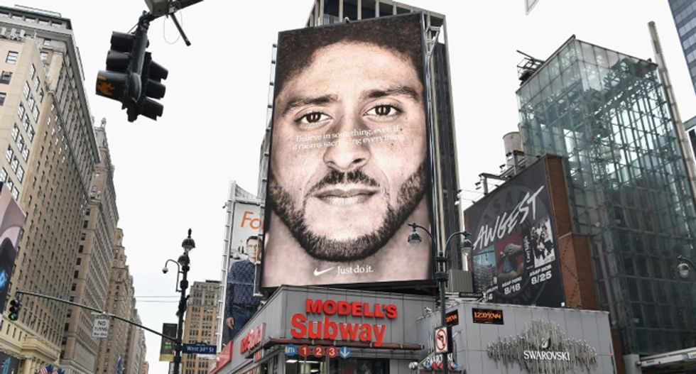 Conservative outrage backfires as Nike stock closes at an all-time high after Colin Kaepernick ad