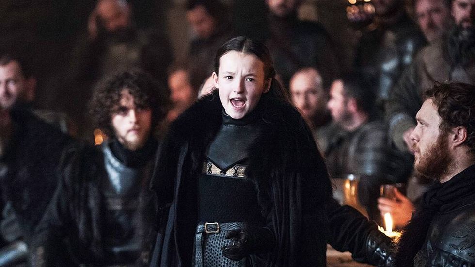 Tiny Lyanna Mormont 'did not refuse the call' in Game of Thrones' 'Battle of Winterfell'
