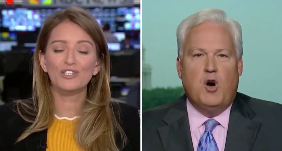 'That's not true!': MSNBC's Katy Tur clashes with Trump supporter Matt Schlapp for not accepting facts