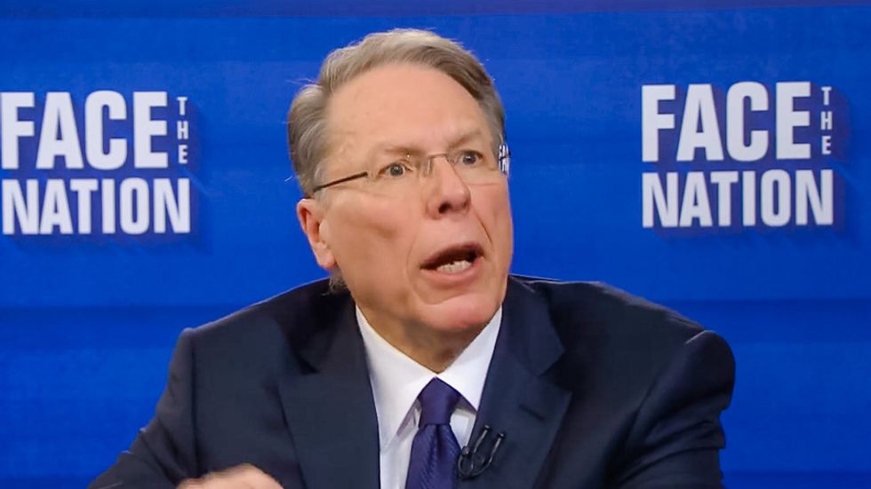 'Profiteering murderous terrorist': Twitter pounds NRA's Wayne LaPierre for lying his *ss off about gun laws