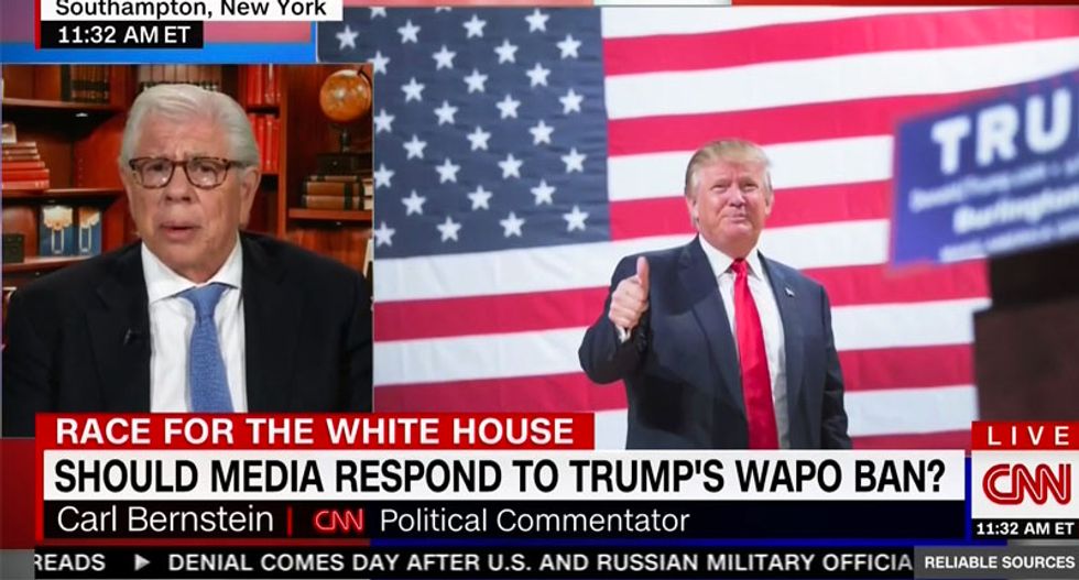 Carl Bernstein: Donald Trump is a 'pathological liar' and America's first 'neofascist' nominee