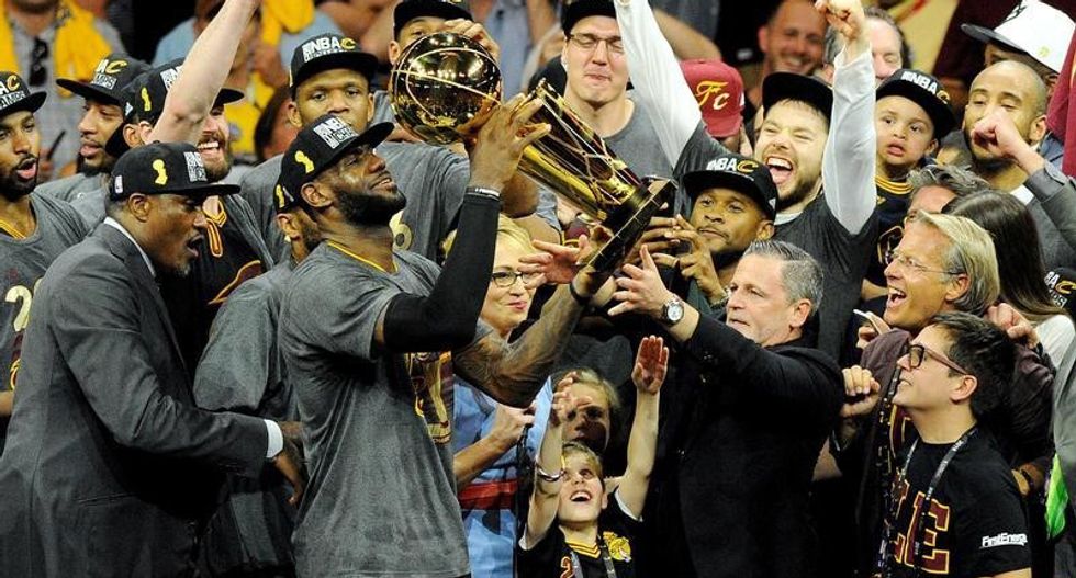 LeBron's Cavs stun Warriors in thriller to clinch title