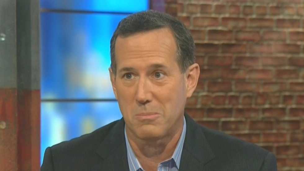 Santorum 'with Ted Cruz' on govt. shutdown: 'You have to make people uncomfortable'