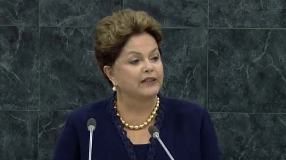 Brazil's president tells the United Nations: NSA spying violates international law