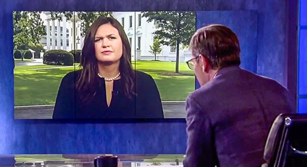 'You know that's not true': ABC host nails Sanders for lying minutes after she vows to 'absolutely' never lie