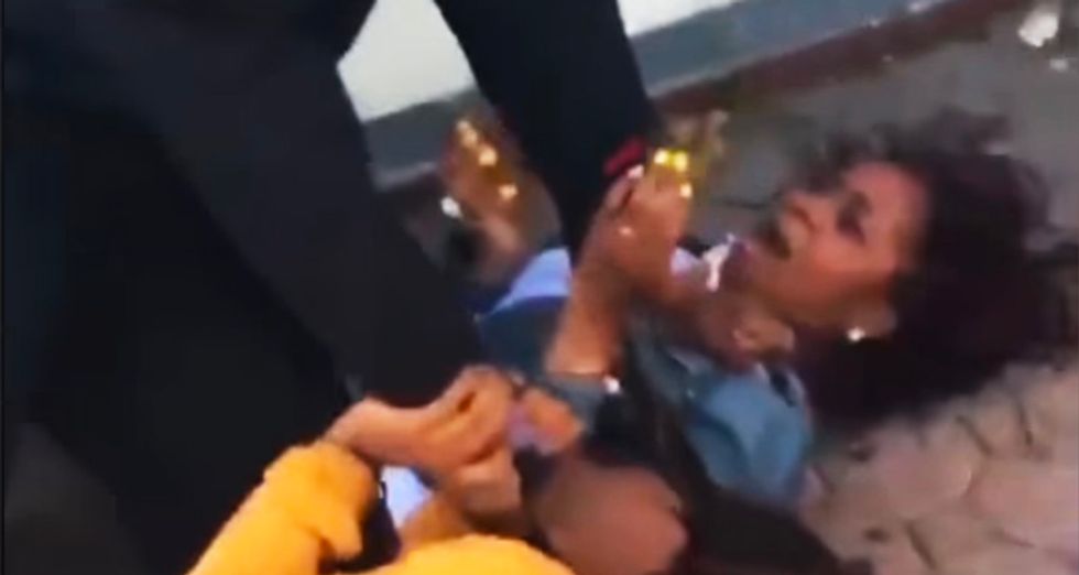 Suspended New Jersey cop caught on video attacking black teen girls has controversial history