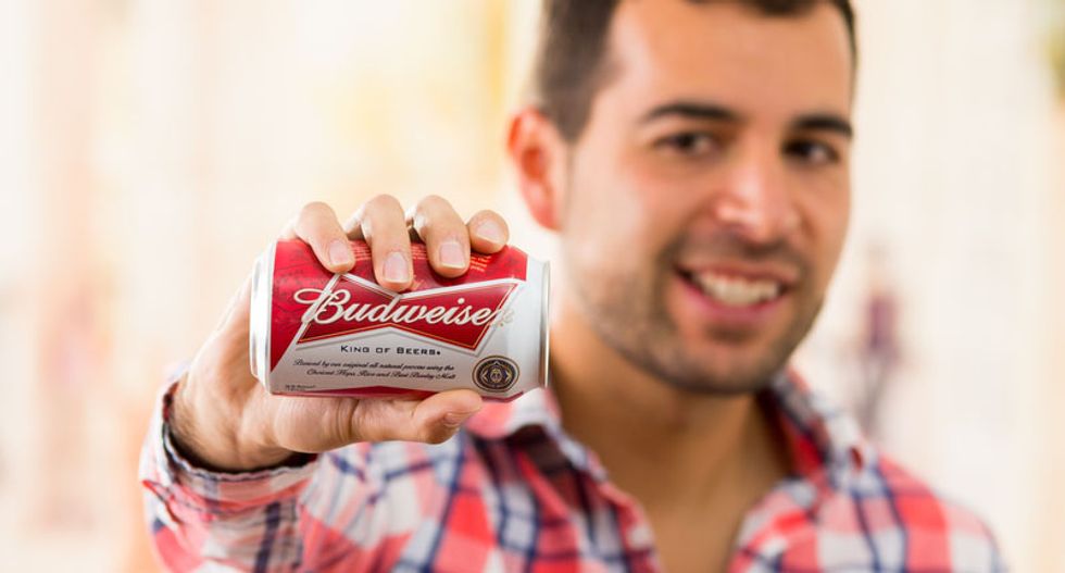 Budweiser co-opts a Native American tribe's slogan and logo -- and gets sued