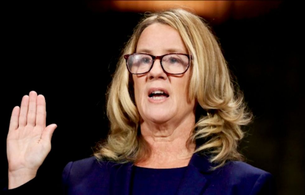 MSNBC: White House says Ford's testimony at Kavanaugh hearing 'sufficient' -- FBI has no plans to interview her