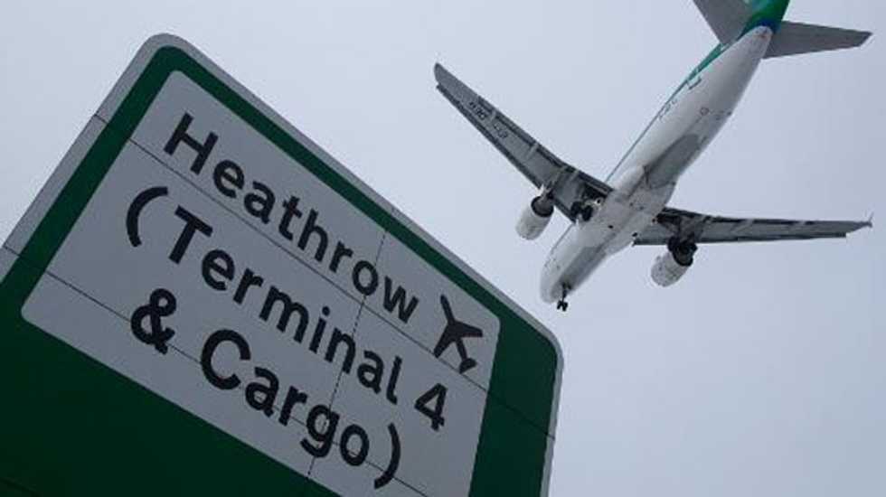 UK police arrests two for drone disruption at London airport