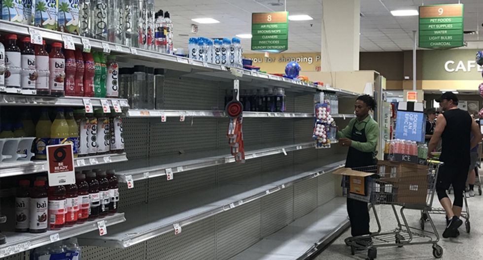 People are lashing out at Amazon sellers for price gouging cases of water ahead of Hurricane Florence