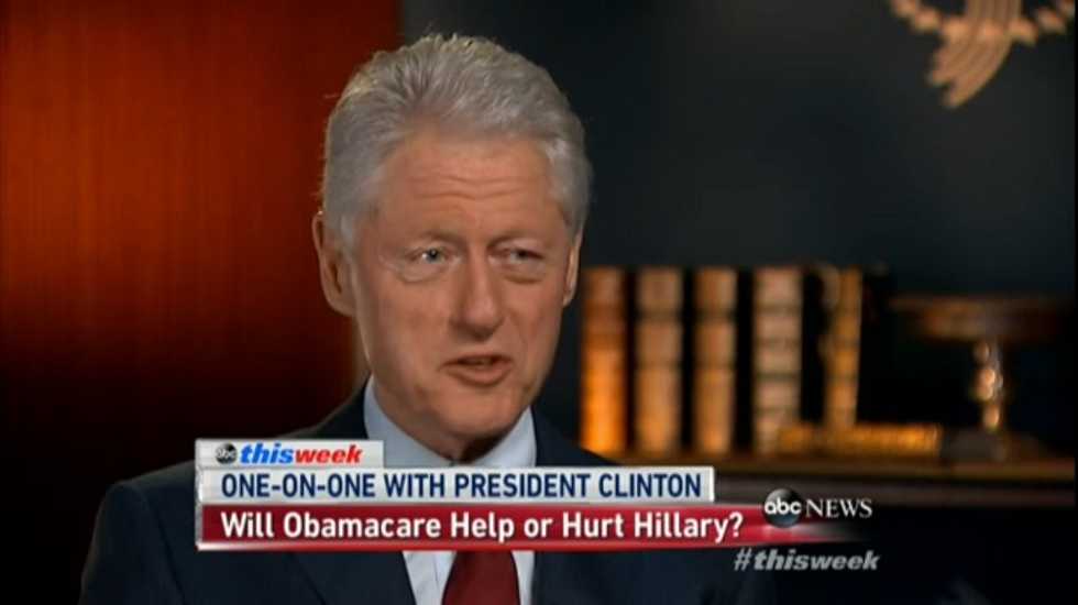 Bill Clinton on the shutdown: 'There are times when you have to call people’s bluff'