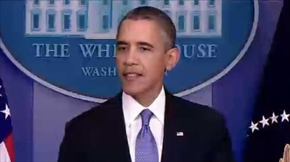 Obama accuses Republicans of appeasing 'extreme right wing' with shutdown threats