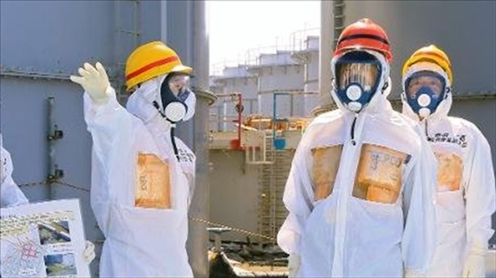 Four tons of radioactive water spilled in accident at Fukushima nuclear plant