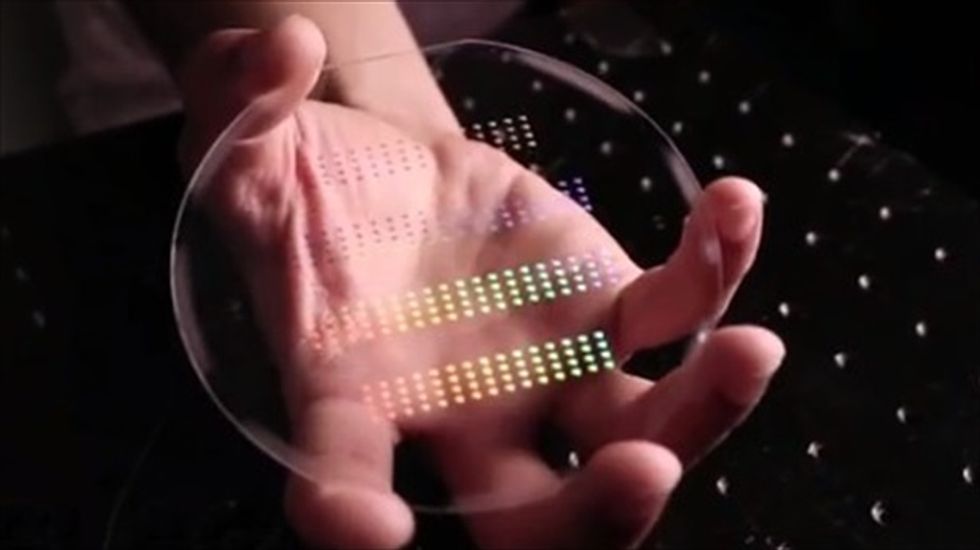 Stanford's new particle accelerator can rest on your fingertip