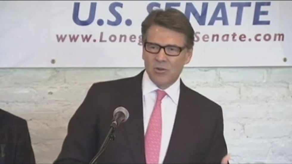 Rick Perry warns that implementing Obamacare is a 'criminal act'