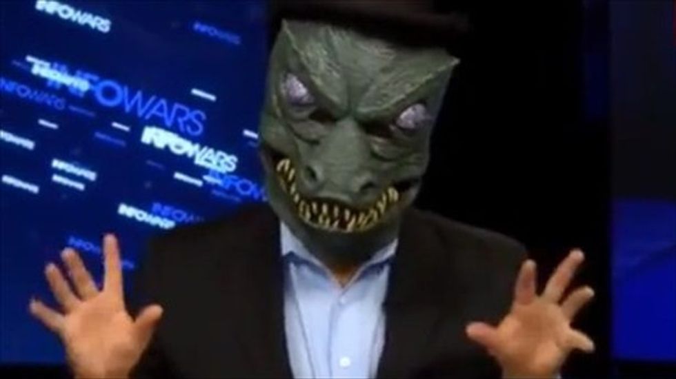 'Space Lizard' Alex Jones: Obamacare would make Hitler, Stalin and Jeffrey Dahmer 'absolutely proud'