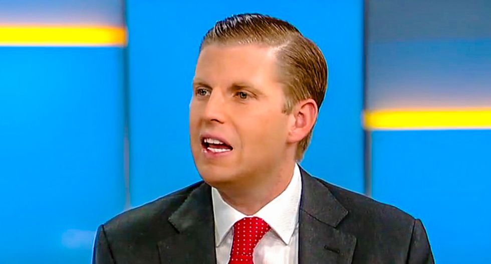 'Just $1 to help us': Eric Trump email after Manafort indictment asks for cash because dad's 'still standing'
