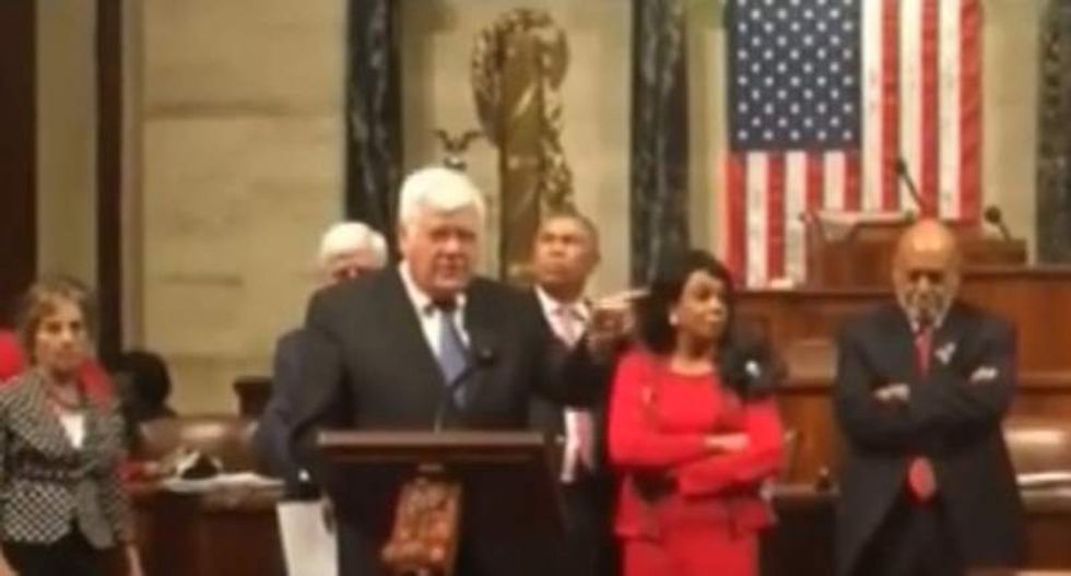 Watch Jim McDermott rip Paul Ryan during House sit-in: 'He's up in his office crying'