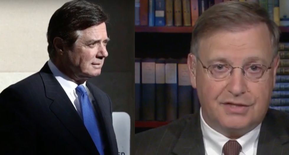 MSNBC legal analyst reveals why Manafort cracked: 'He cannot rely on' a pardon