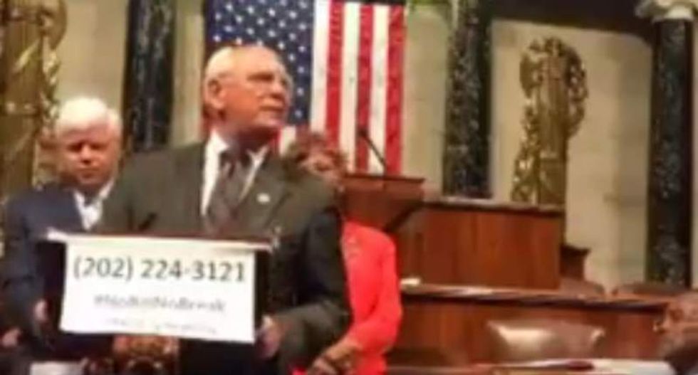 House Republicans move to shut down Democratic 'no fly no buy' sit-in