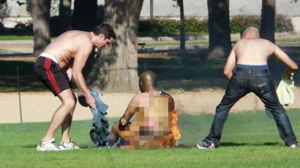 Family says 64-year-old John Constantino set self on fire due to mental illness, not politics