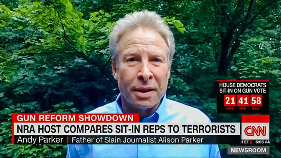 Father of journalist killed on live TV: 'The real terrorists are the folks at the NRA'