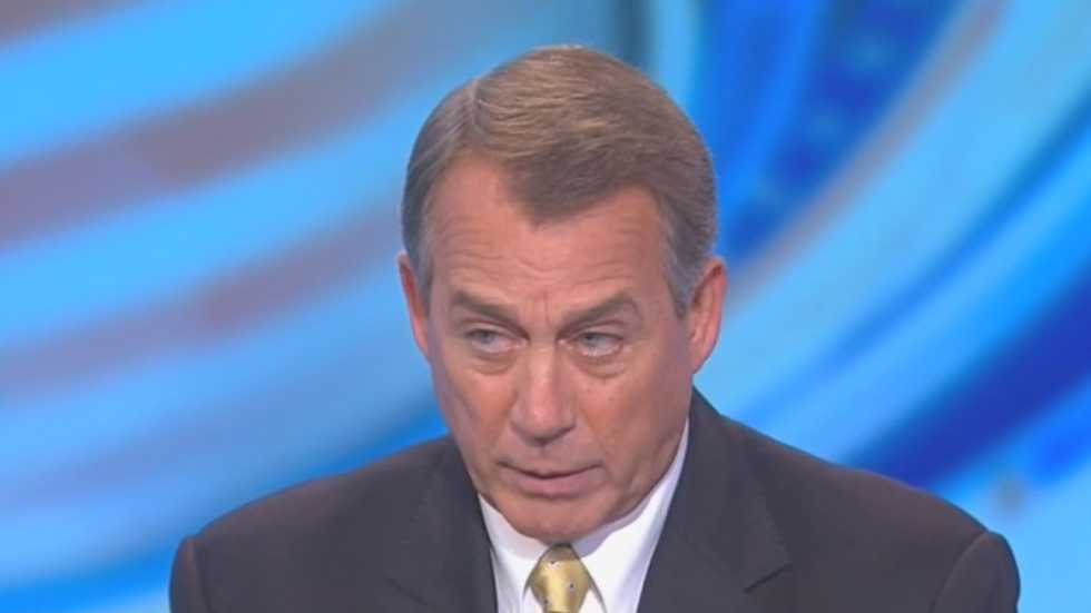 Boehner: 'I'm a reasonable guy' but GOP debt limit demands mean U.S. on 'path' to default