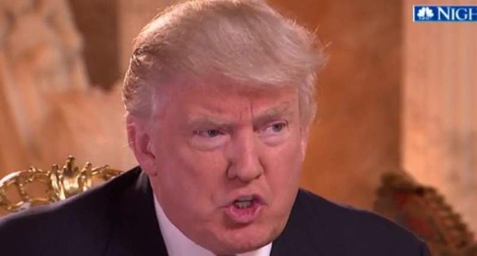 Trump contradicts himself on Comey firing in another angry tweet