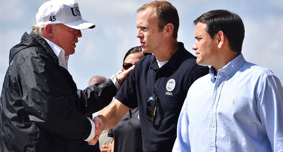 FEMA emergency service contractors told to stop working during Trump's shutdown: report