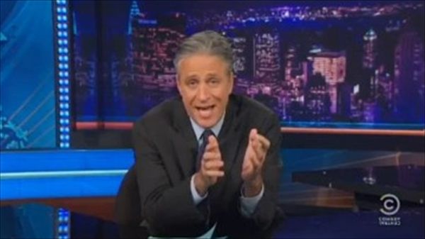 Jon Stewart blasts 'rage heap' Rush Limbaugh: 'F*ck you' for mocking missing Nigerian girls