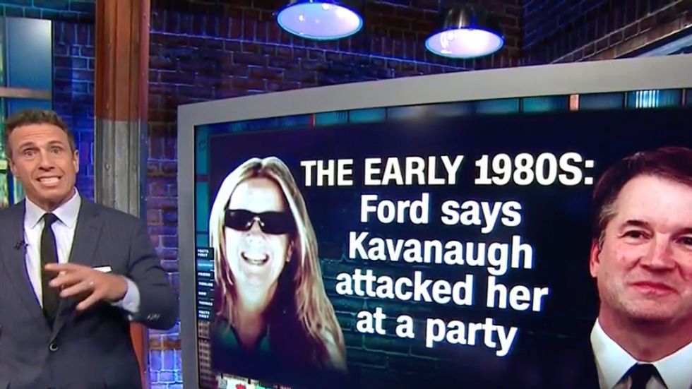 'Delay doesn't mean dishonesty': CNN's Cuomo shuts down critiques questioning Kavanaugh's accuser for coming out now