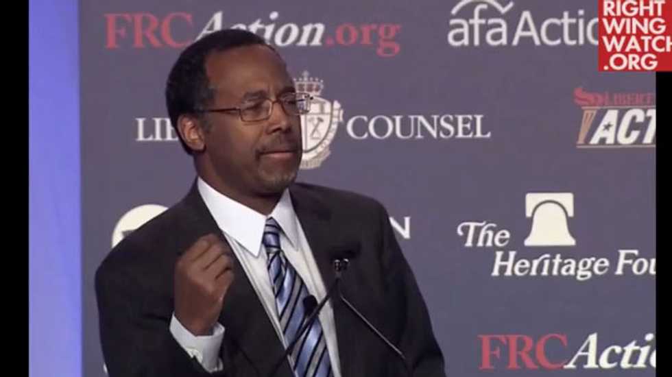 Ben Carson: Obamacare is the worst thing that's happened in this nation since slavery