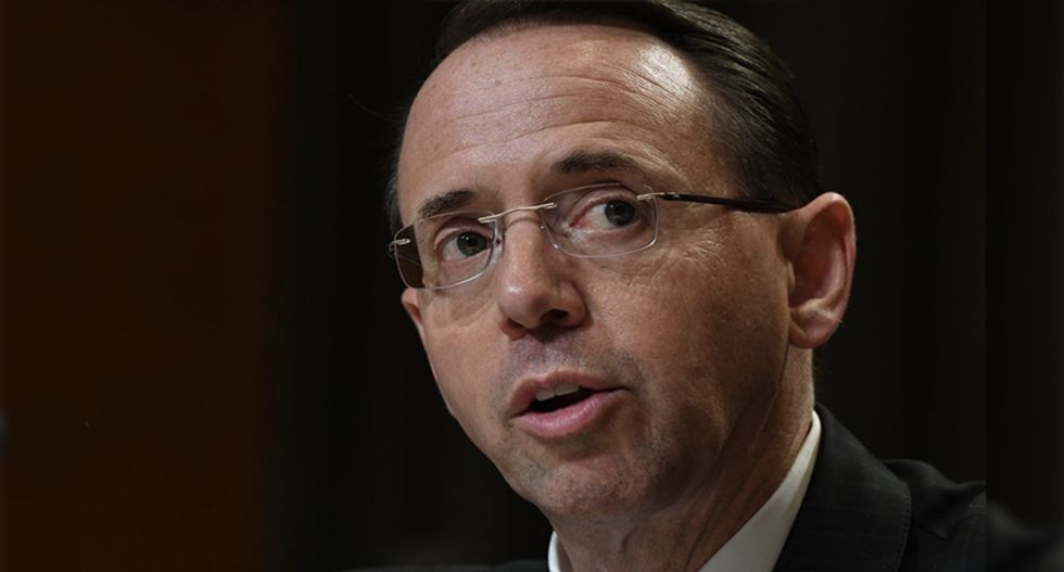 Former federal prosecutor owns hypocritical Rod Rosenstein after he lashes out at James Comey