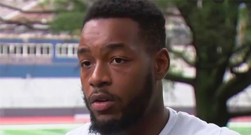 Homeless DC student banned from playing football in front of college recruiters over 'residency' concerns