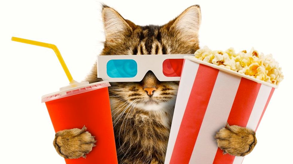 Eating popcorn in a movie theater makes people immune to the advertising: study