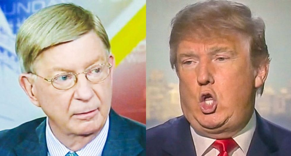 Trump trashes 'overrated' conservative pundit George Will for calling for his defeat
