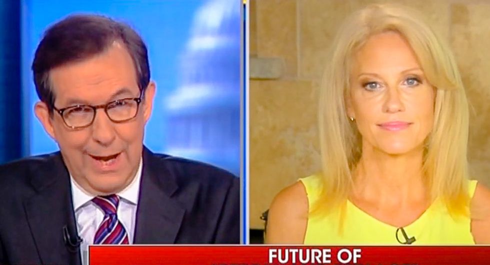 'Let's not waste any more time': Chris Wallace slams door on Kellyanne Conway's Russia deflections