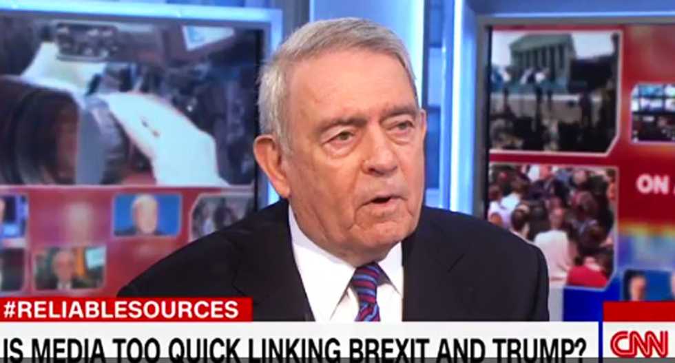Dan Rather slams media for acting like a 'business partner of Donald Trump' to boost their ratings
