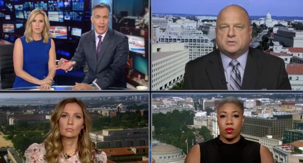 Trump supporter tries to pin Kavanaugh's sex scandal on Democrats and gets slapped down by CNN's Symone Sanders