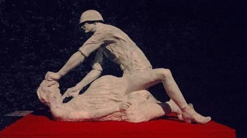 Polish artist in hot water over Soviet rapist sculpture