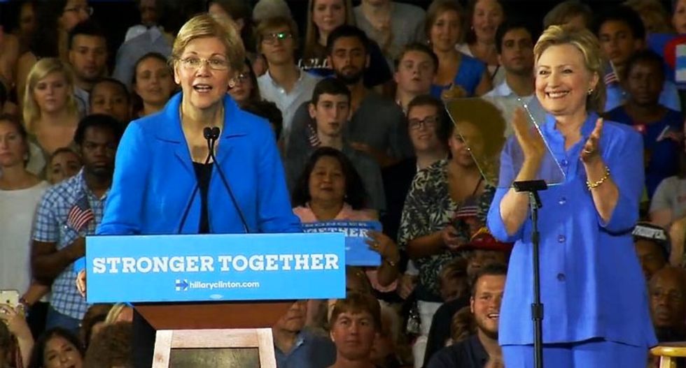 WATCH: Elizabeth Warren just opened a massive can of whoop-ass on Donald Trump — and it’s awesome